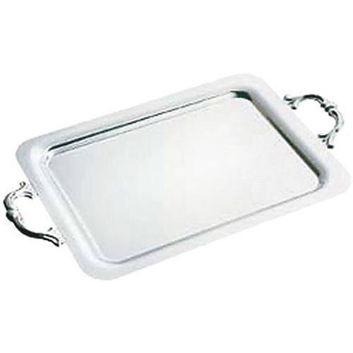 SW 18−8 プレーン角盆 手付 15インチ