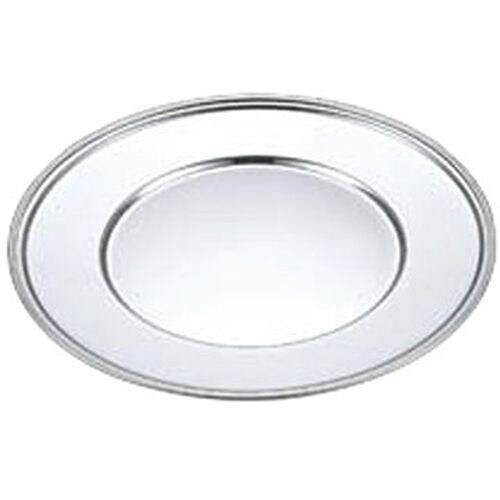 UK 18−8丸型ショープレート 巻渕