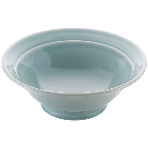 磁器 中華食器 高級青地 丼 7寸