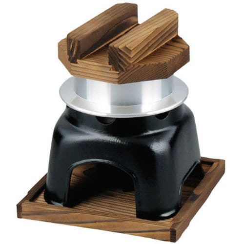 ミニ 釜めしカマドセット用 黒 敷板