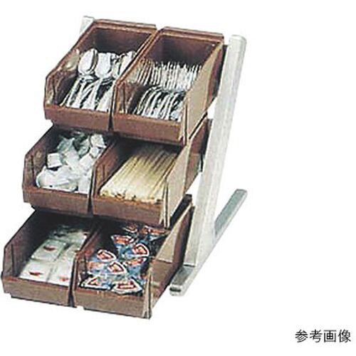 DXオーガナイザー 3段2列 ブラウン