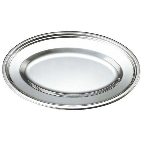 抗菌 18−8 小判皿 12インチ 6301200