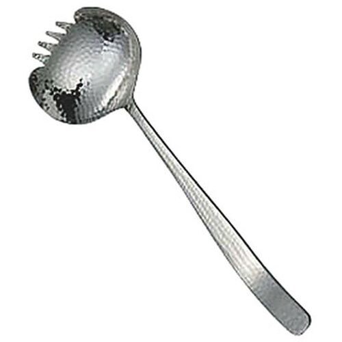 18−8食道楽 槌目 櫛付お玉 298091