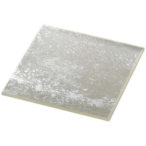 ライクガラス スクウェアプレート M 銀箔