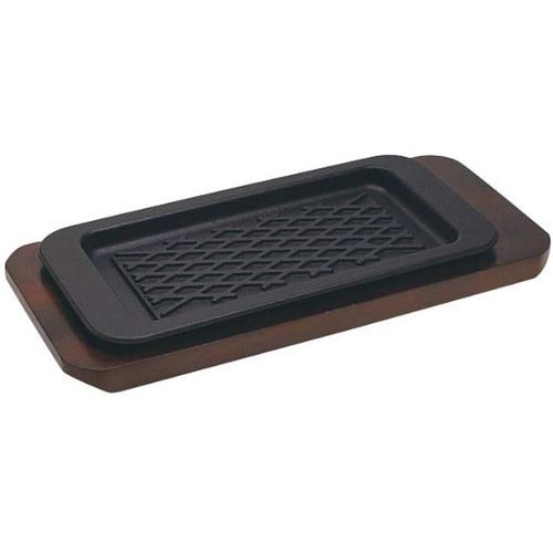 ステーキ皿 パワープレート 長角網目