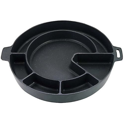 ダッカルビ鍋 変形仕切 直火・IH両用