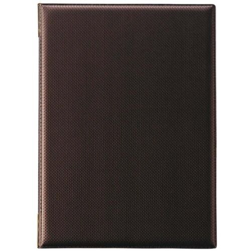 カーボンタイプメニューブック 大 ブラウン