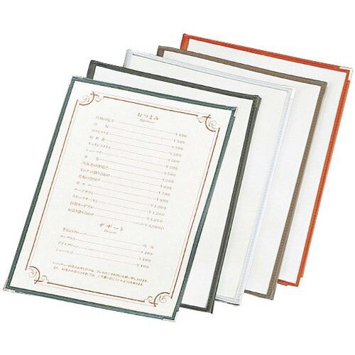 クリアテーピング メニューブック 7841600