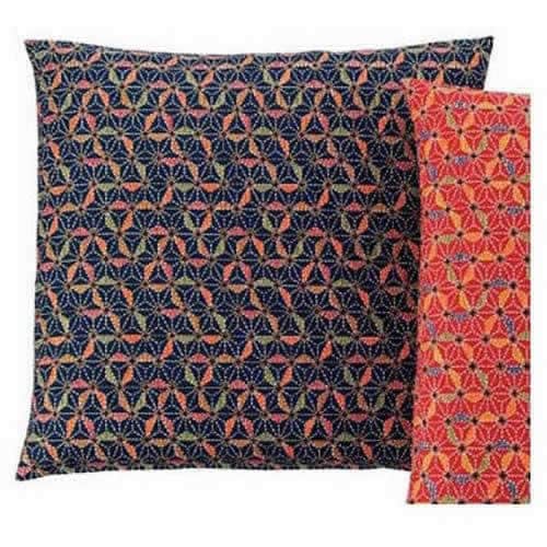 業務用 座布団用カバー丈 嵯峨野 紺 中