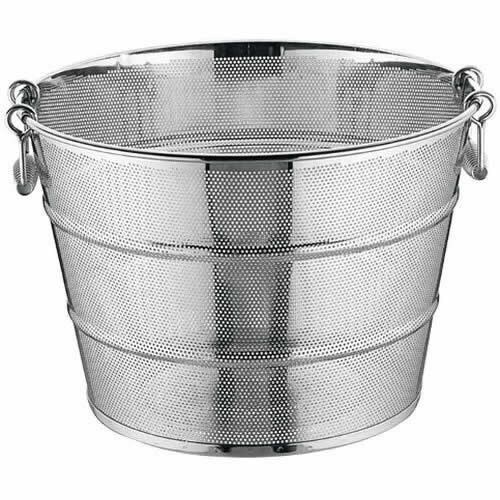 UK パンチング深型揚げざるヨコ補強付 45cm