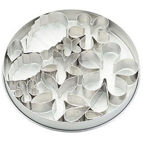 抜型 フラワー&リーフカッター 12pcセット