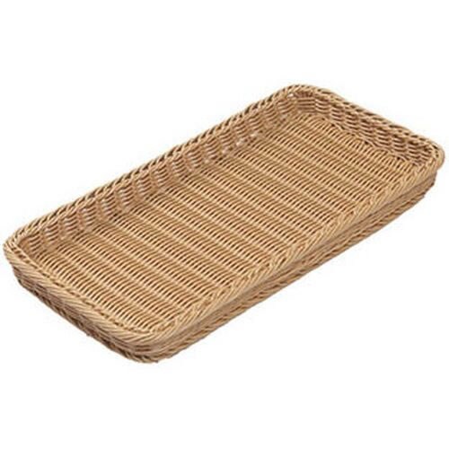 角型ベーカリーバスケット 薄型 30型 アイボリー