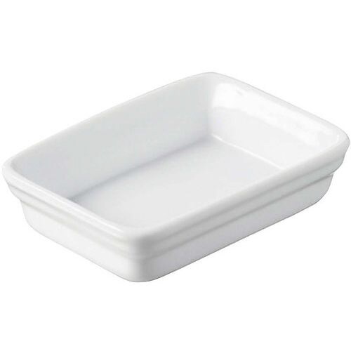 ミニチュア ミニレクタンギュラーディッシュ 白