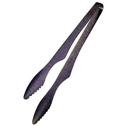 彩華 スリムテーブルトング 紫 4321