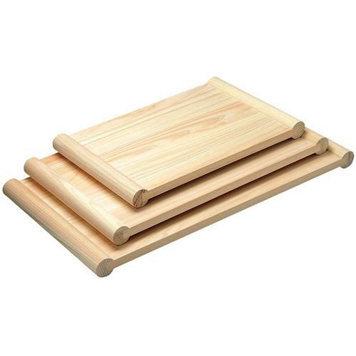 ひのき 清潔・浮かせ両面まな板 33.5cm