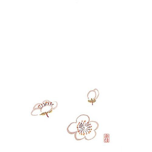 耐油懐敷 18角 梅 1000枚入