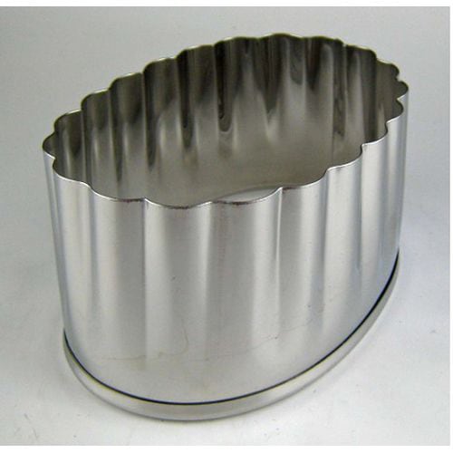 18−0ステンレス パテ抜 小判菊 #9