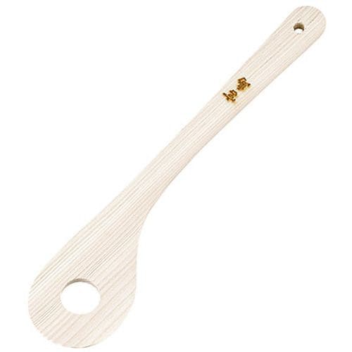 山樋物産 檜 調理へら 穴明