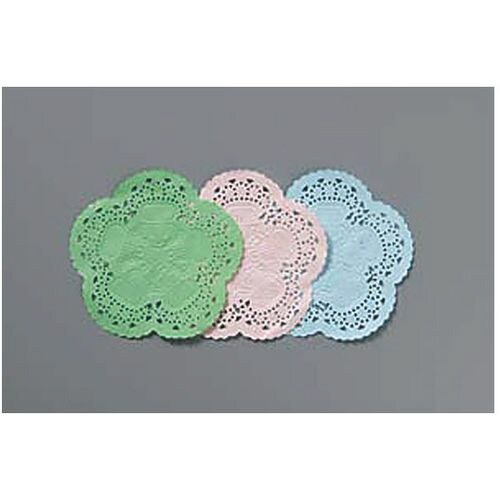 レースペーパーエコノミー グリーン 丸 4号