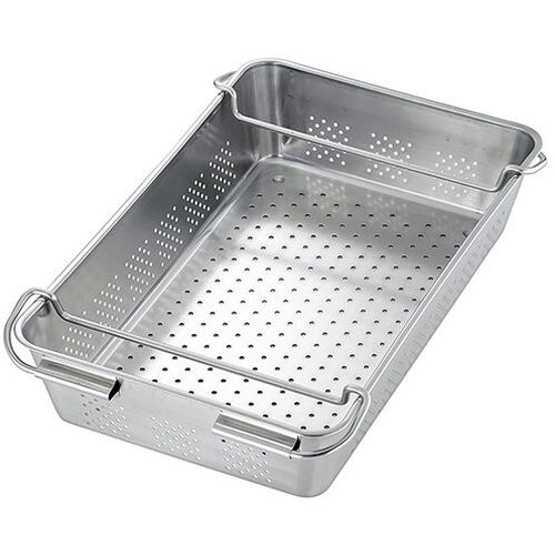 18−8 野菜水切りバット 手付 2取