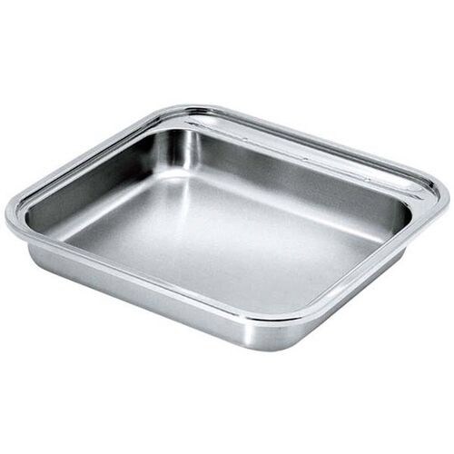 角型電磁サーバー用ステンレスフードパン 32cm