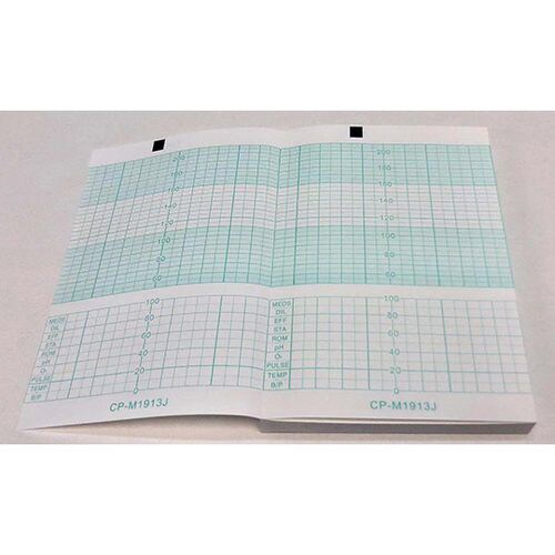 分娩監視用記録紙 折100mm折り畳み型40冊