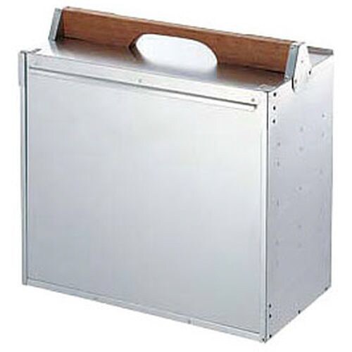 アルミ出前箱 横型 2段 053005