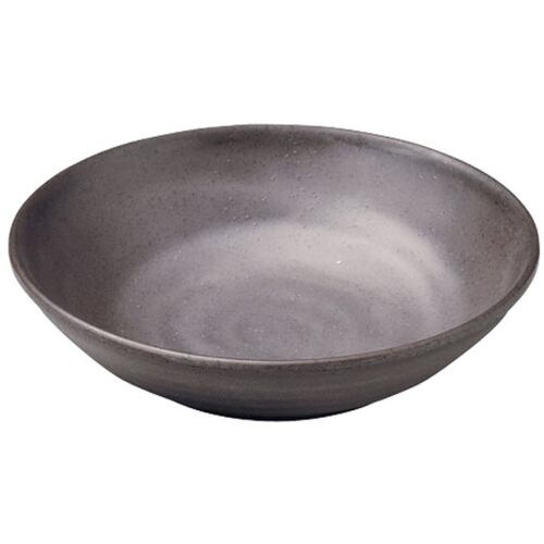 メラミンウェア 茶 丸深皿 大 M11−566