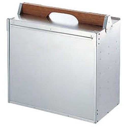 アルミ出前箱 横型 5段 053008