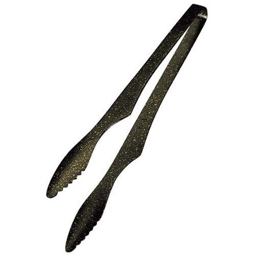 彩華 スリムテーブルトング 黒 4314