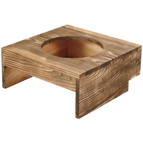 アルミ 電磁釜用1升釜用 焼杉ハカマ 35319