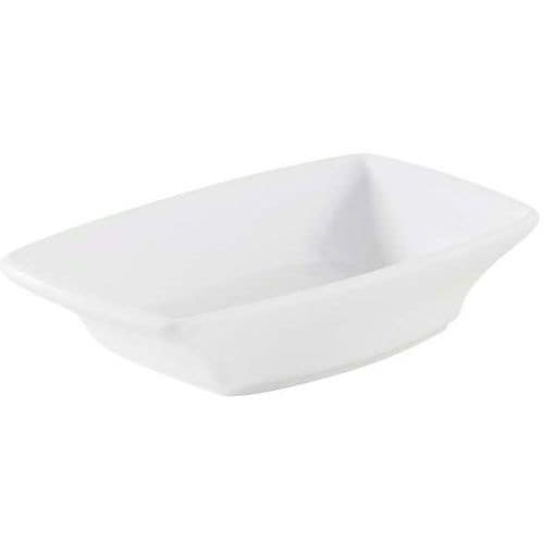ミニレクタンギュラーデイッシュ ホワイト