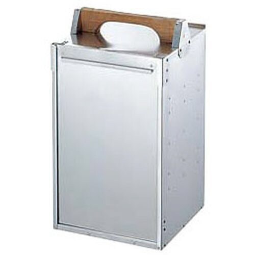 アルミ出前箱 縦型 3段 053002