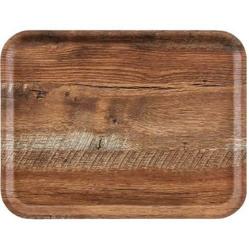 ヴィンテージウッド調トレー 4138900