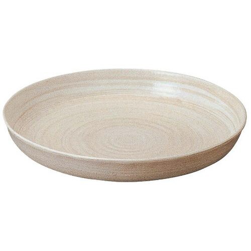 アルミ 電磁用 ドラ鉢(白刷毛目)尺2