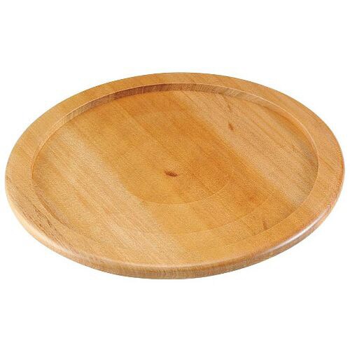 ステーキ&ピザプレート木台(補強リング付)24cm