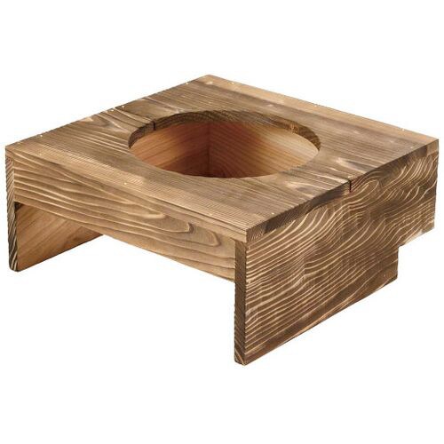 アルミ 電磁釜用2升釜用 焼杉ハカマ 33148