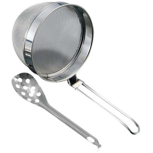 18−8 共柄 万能こしセット 大