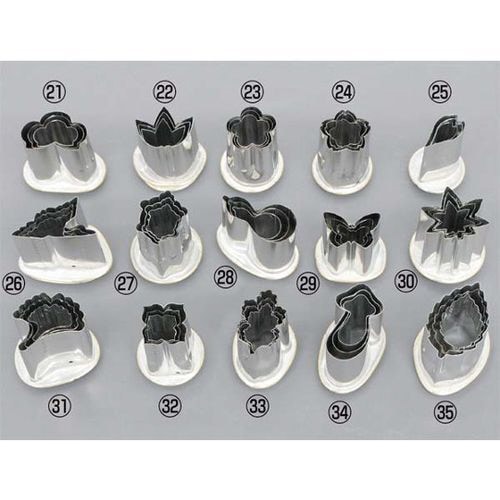 18−8 渕付抜型 柿のヘタ 大 4276170
