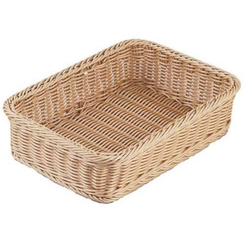 角型バスケット 36型 アイボリー