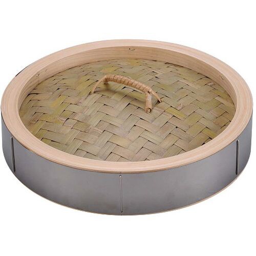 18−0 中華セイロ ステンレス枠 蓋 27cm