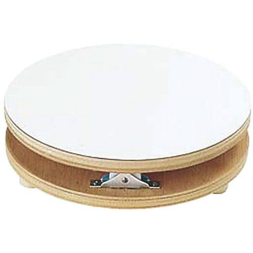 回転台 白デコラ 27cm 334003