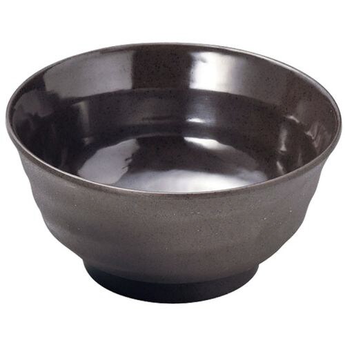 メラミンウェア 茶 どんぶり 大 M11−576