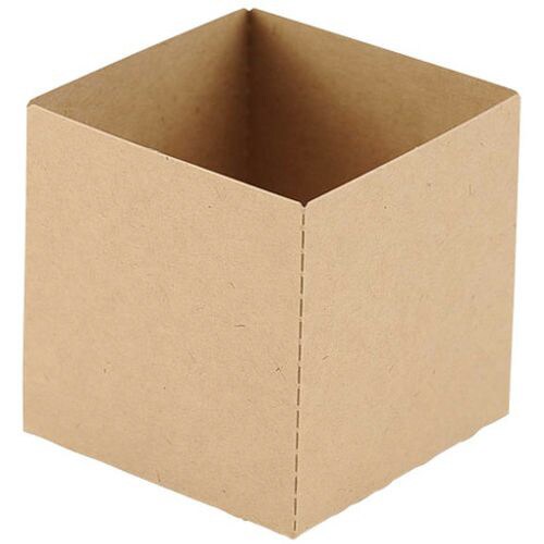 キューブカップ60(茶無地)CB12 100枚