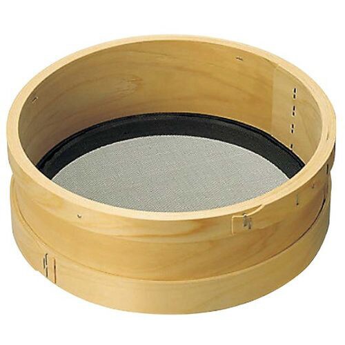 木枠 ダシ漉 代用毛 細目 8寸(24cm)