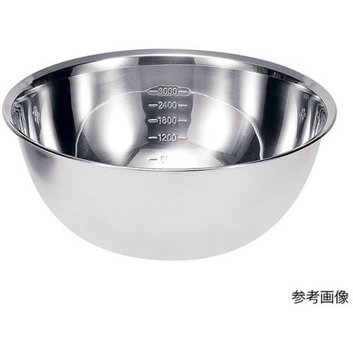 シェフズボーステンレス深型ボール目盛18cm