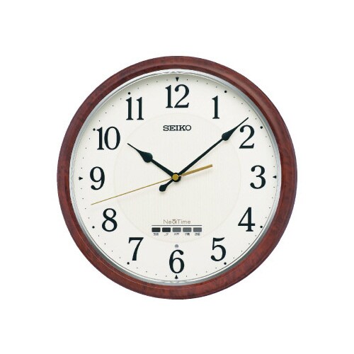 NEXTIMEハイブリッド電波時計ZS256B