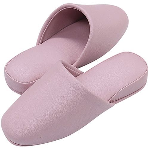 スリッパ(抗菌カラーテンダー) 前閉じ ピンク