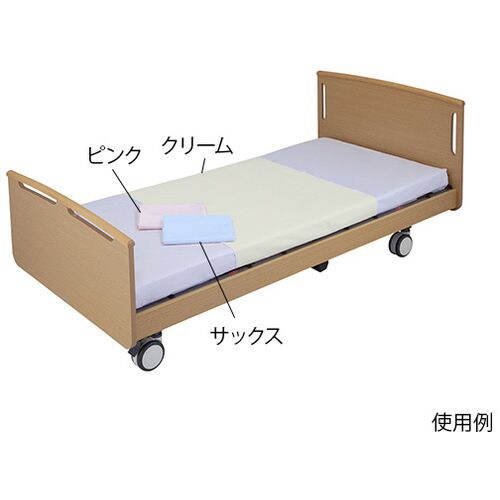 吸水拡散防水シーツ ワッフル調 ピンク