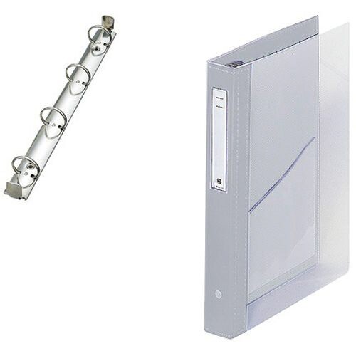 カルテブッククリヤー 4穴タイプ シルバー